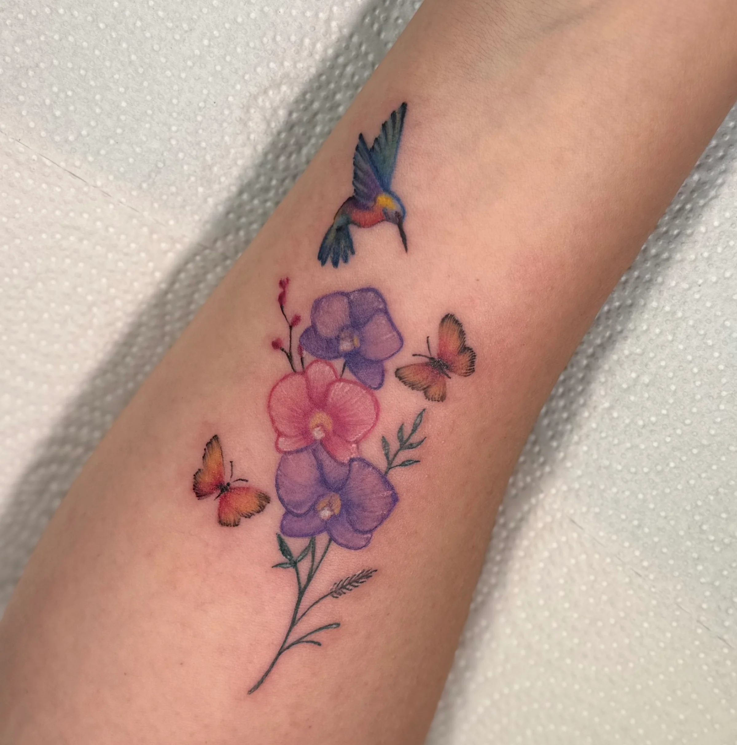 Tatuaje a color completo